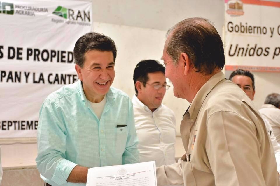 La tierra hay que hacerla producir, no venderla: Héctor Yunes