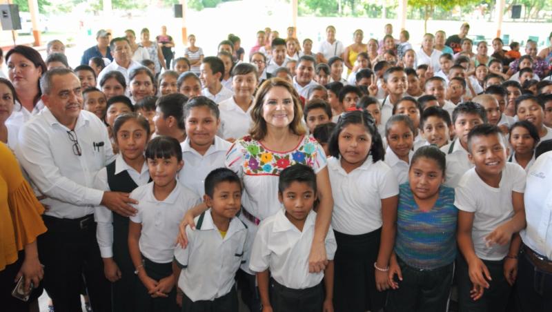 Leticia Márquez, en el Totonacapan.