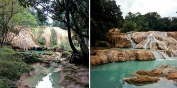 Desaparecen las cascadas de Agua Azul.