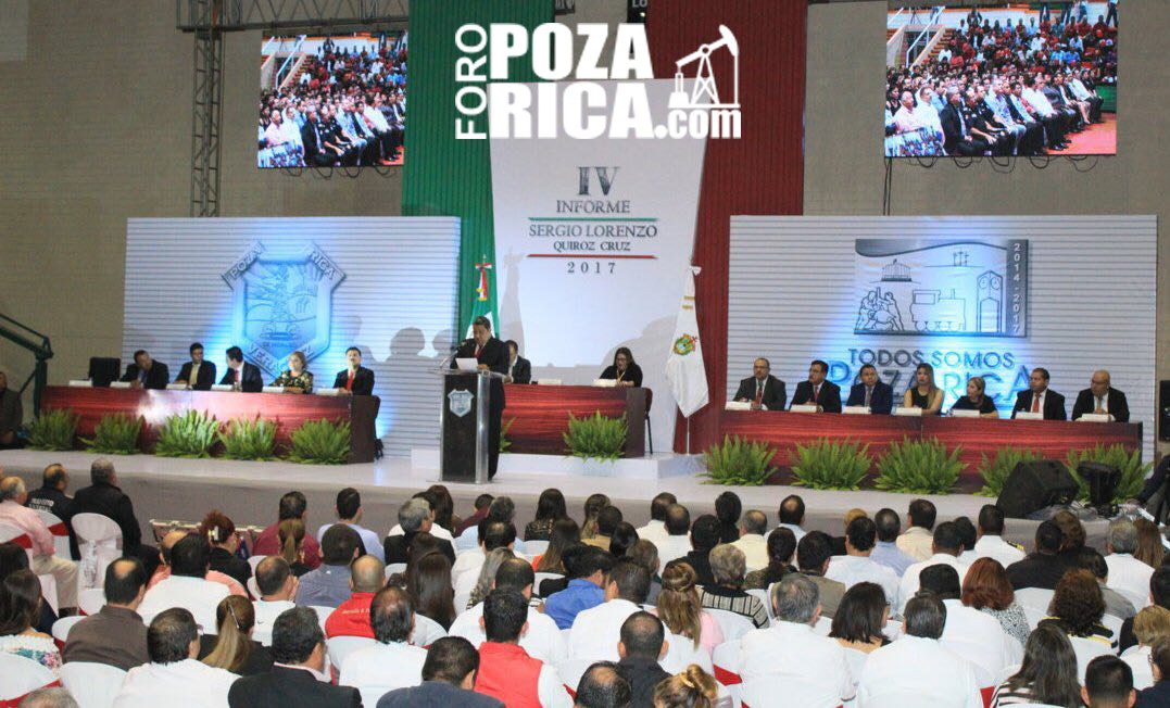 Todos somos Poza Rica: 4° des-informe de gobierno