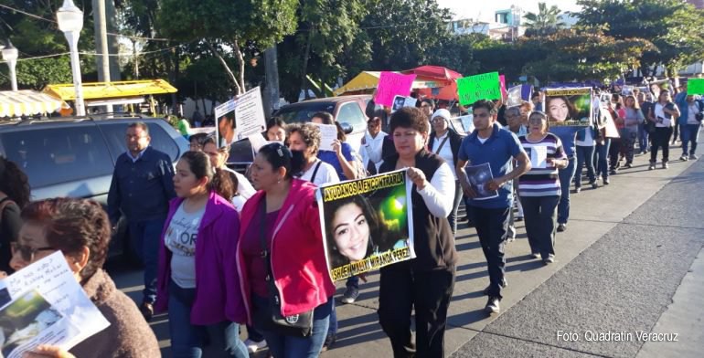 Protestan por desaparición de estudiante en Poza Rica