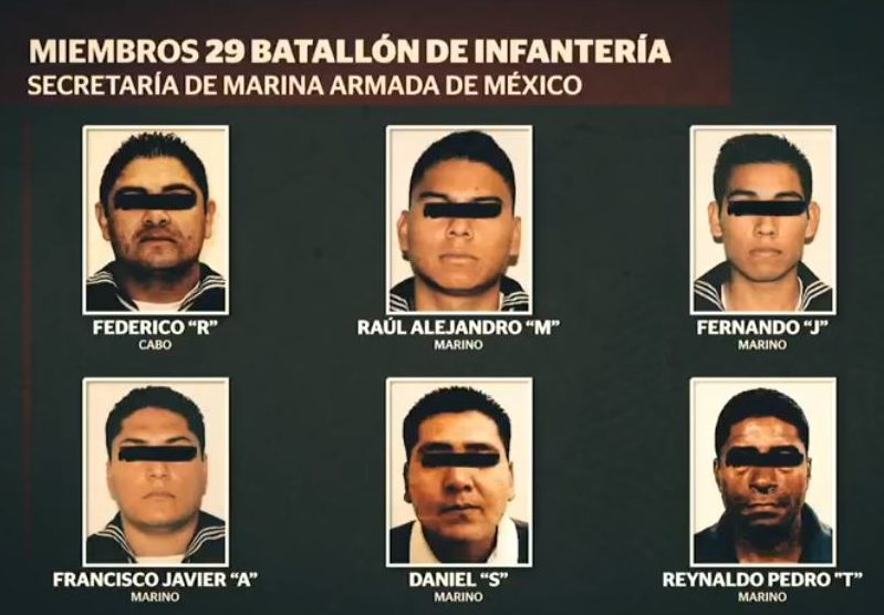 Elementos de la marina detenidos por secuestro