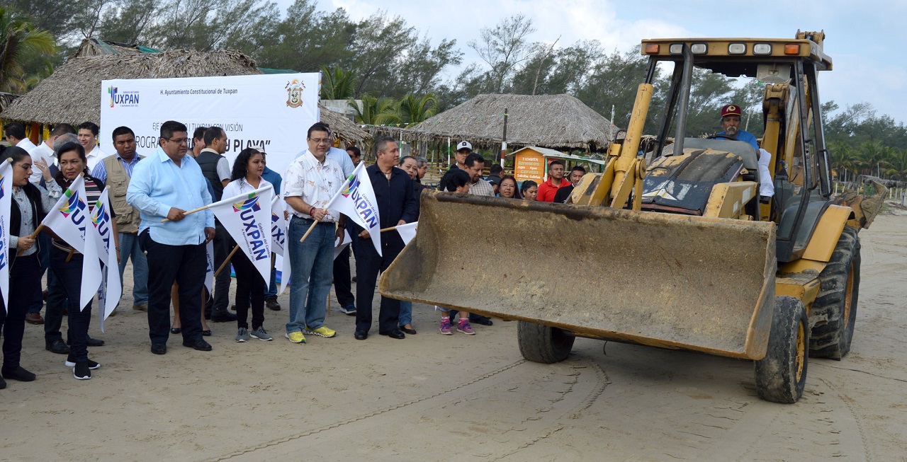 Playas limpias durante todo el año: Tuxpan