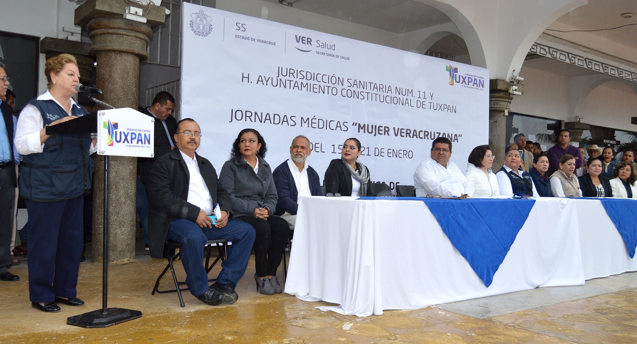 Inician Jornadas Médicas “Mujer Veracruzana”: Tuxpan