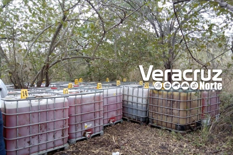 PGR asegura más de 32 mil litros de ‘huachicol’ en el puerto de Veracruz y Pánuco