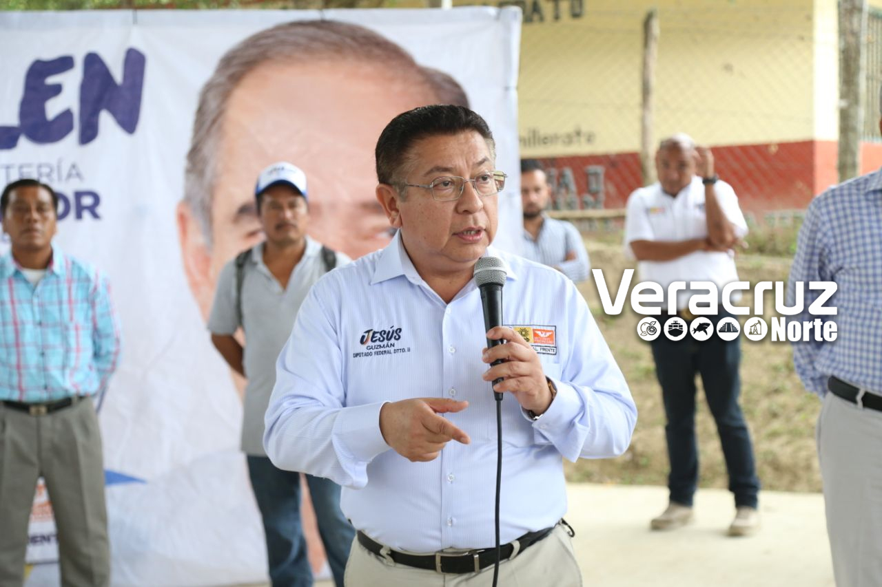 Jesús Guzmán invita a votar por la coalición Por México al Frente