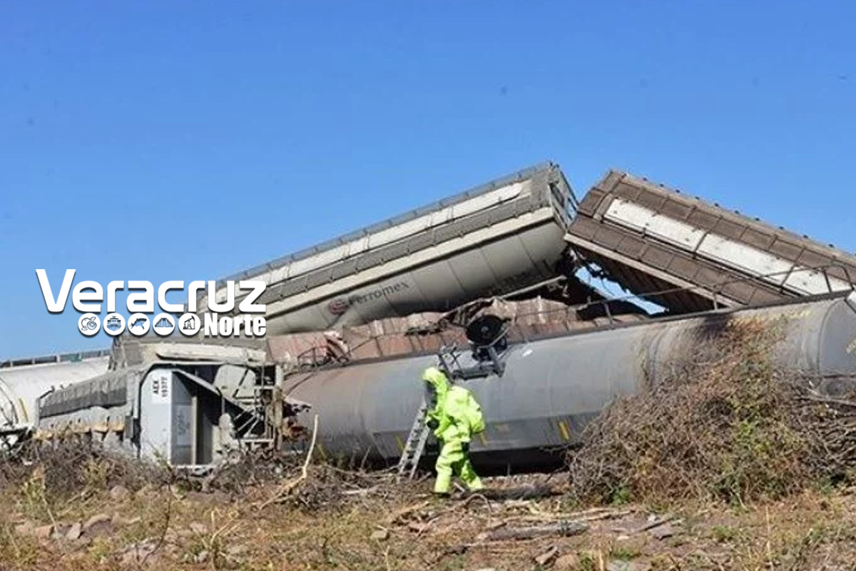 Descarrilamiento en el estado de Aguascalientes no fue derivado de un choque entre dos trenes