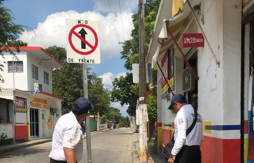 Buscan evitar confusión y accidentes en vialidad