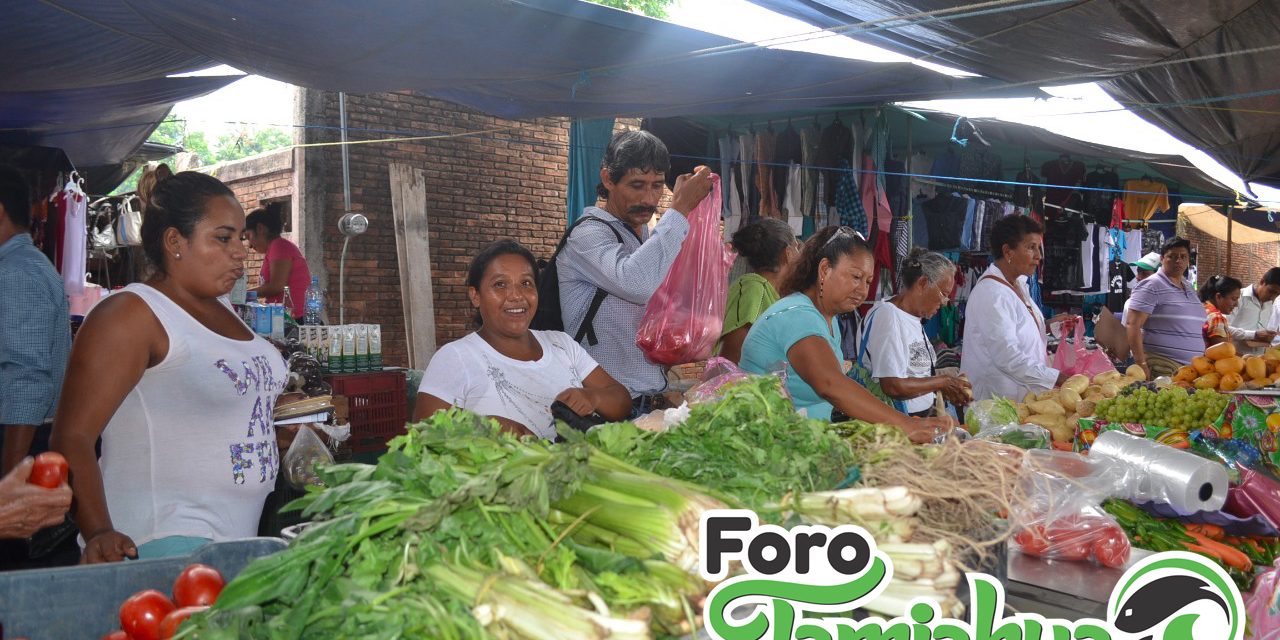 Tianguistas de Tamiahua con bajas ventas