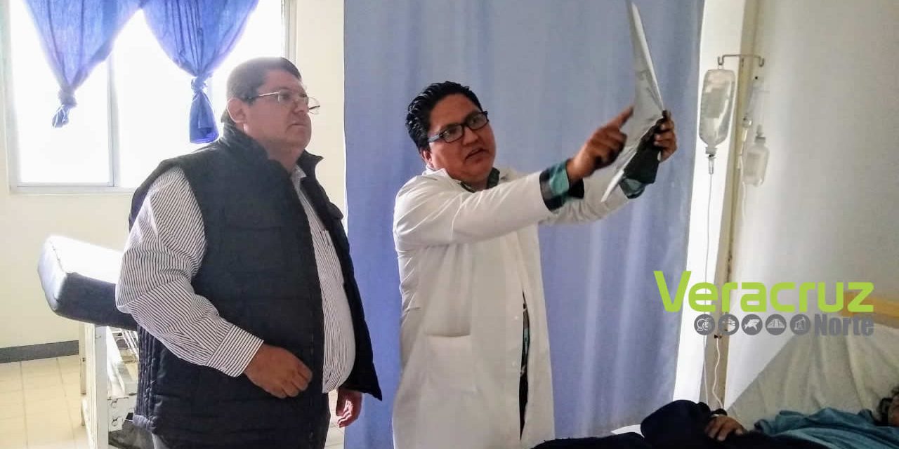 ALCALDE VISITÓ PACIENTES DEL HOSPITAL EMILIO ALCÁZAR