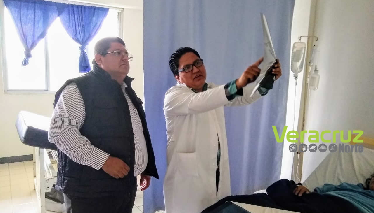 ALCALDE VISITÓ PACIENTES  DEL HOSPITAL EMILIO ALCÁZAR
