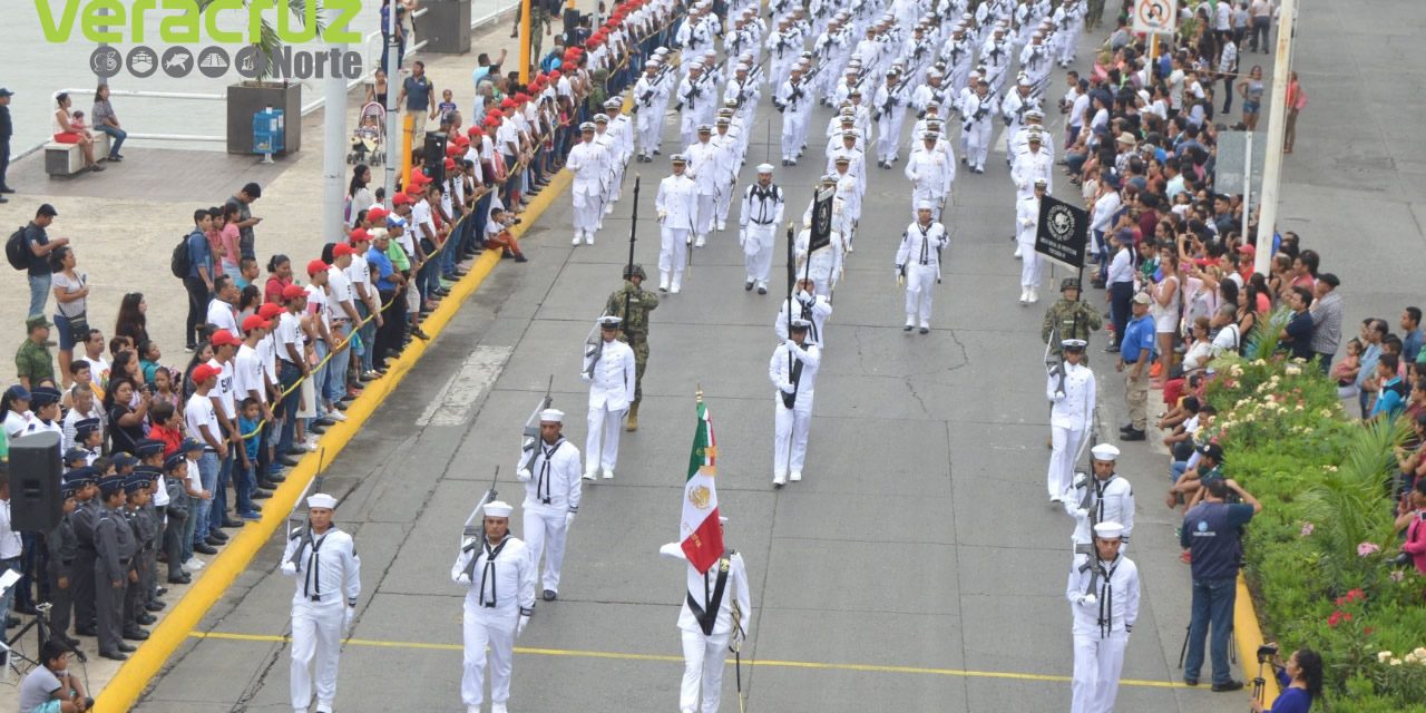 Gran desfile cívico-militar con más de 2 mil 700 participantes