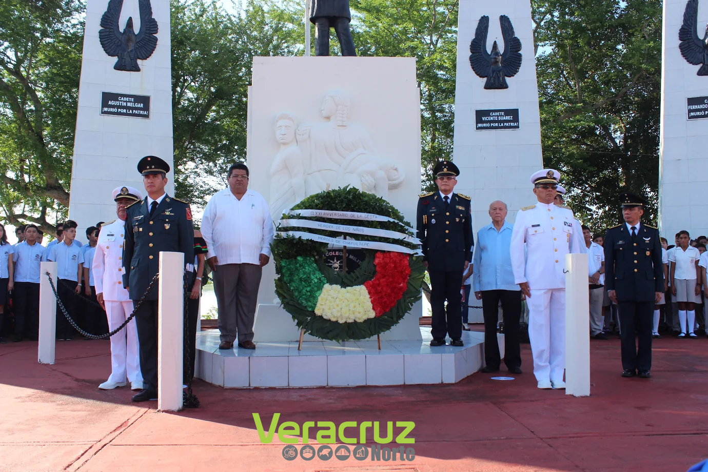 Acto solemne conmemorativo al CLXXI Aniversario de la Gesta Heroica de los Niños Héroes de Chapultepec