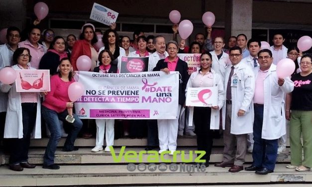 La Clínica Satélite de Pemex, a favor de prevenir el cáncer de mama