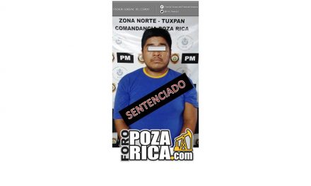 Obtiene Fiscalía Regional Tuxpan sentencia condenatoria contra homicida