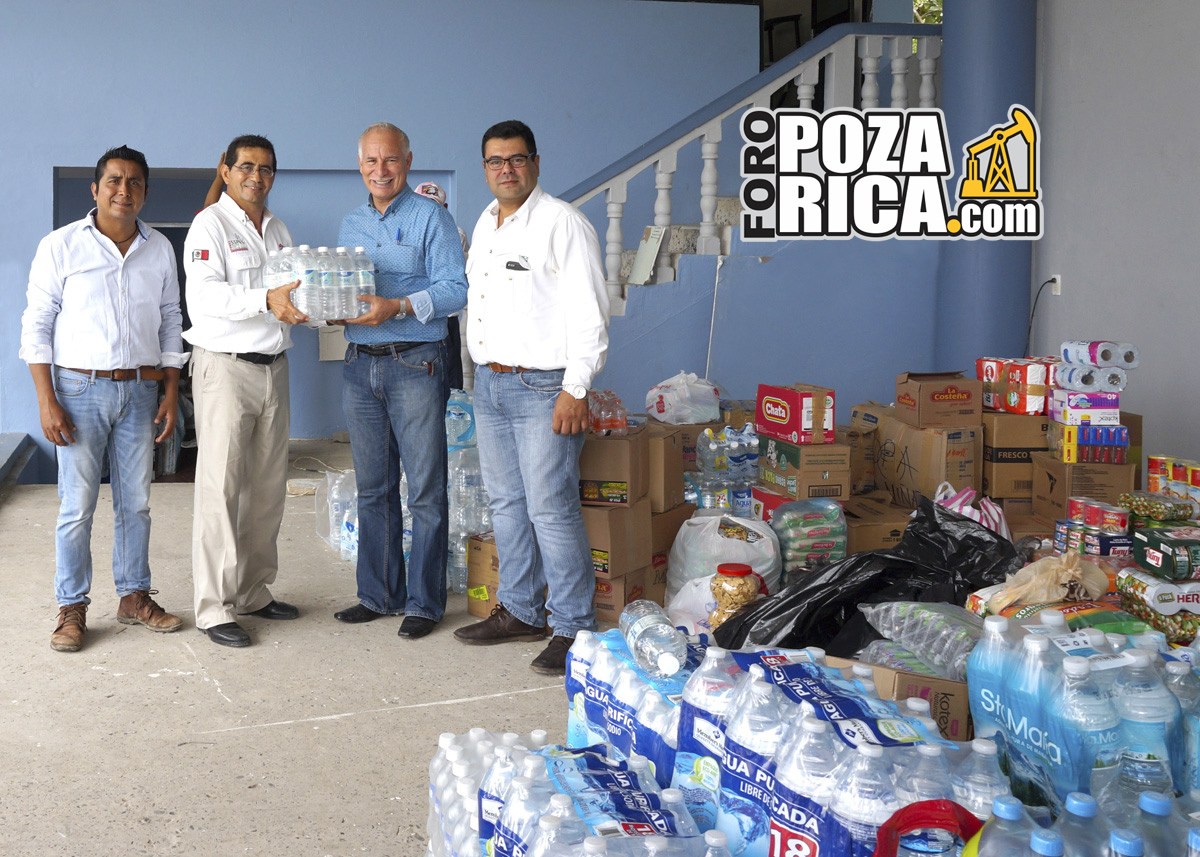 El Activo Bloque Norte 02, envió víveres  para damnificados en Álamo Temapache