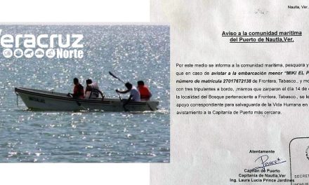 Buscan Náufragos de Tabasco