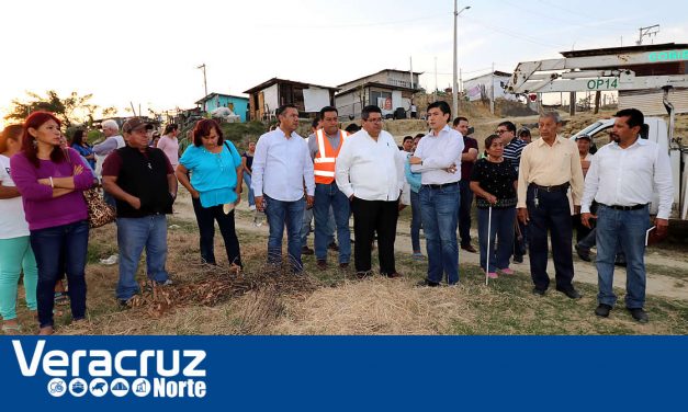 Inversión de 30 millones de pesos en introducción de drenaje