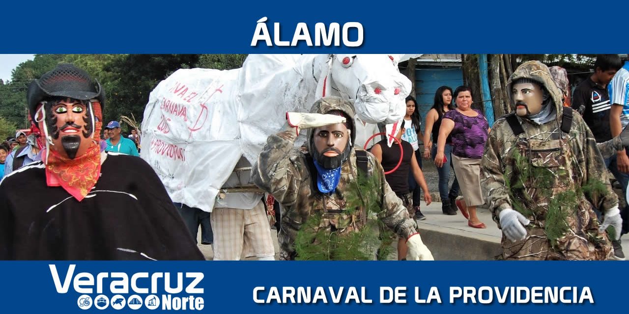 Álamo: Carnaval de La Providencia y sus máscaras artesanales