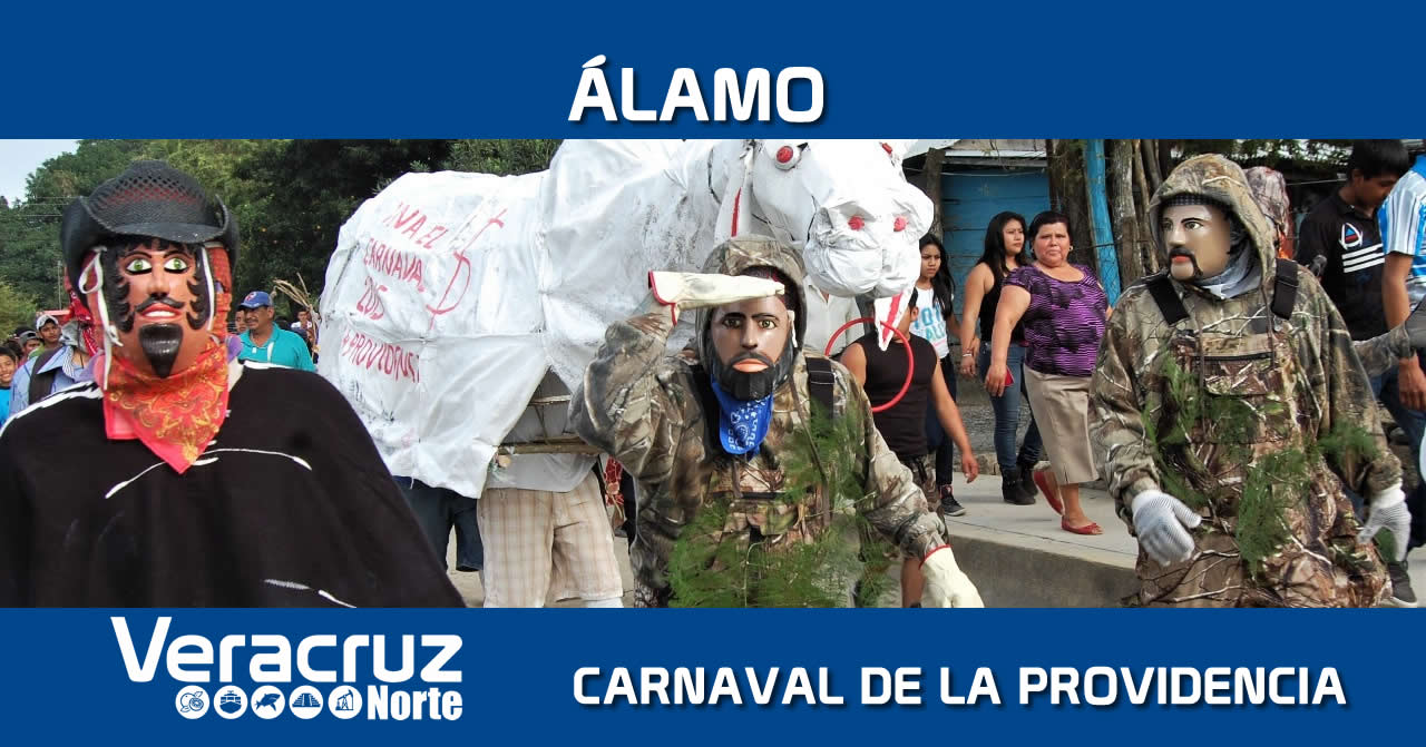 Álamo: Carnaval de La Providencia y sus máscaras artesanales