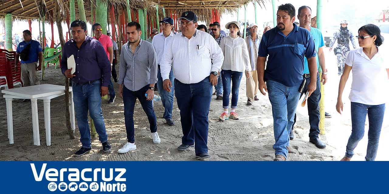 Alcalde Recorre Playa para Aplicar Acciones