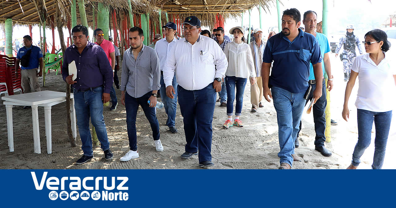 Alcalde Recorre Playa para Aplicar Acciones