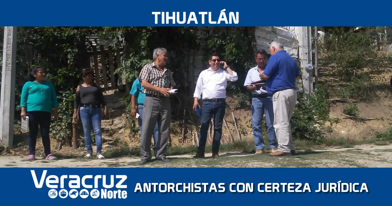 Habitantes de la Antorchista tendrán certeza jurídica