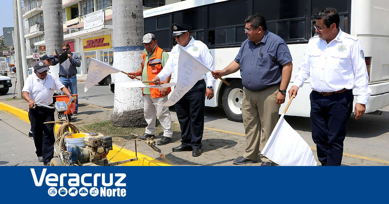 Comienzan trabajos de balizamiento en bulevares