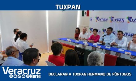 Declaran a Tuxpan HERMANO de Pórtugos, España
