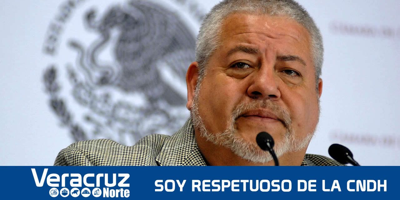 Soy respetuoso de la Comisión Nacional de Derechos Humanos y de todas las instituciones: Manuel Huerta