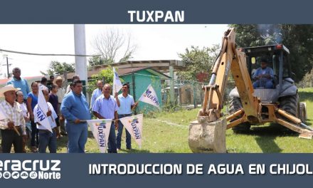 Banderazo para introducción de agua en Chijolar
