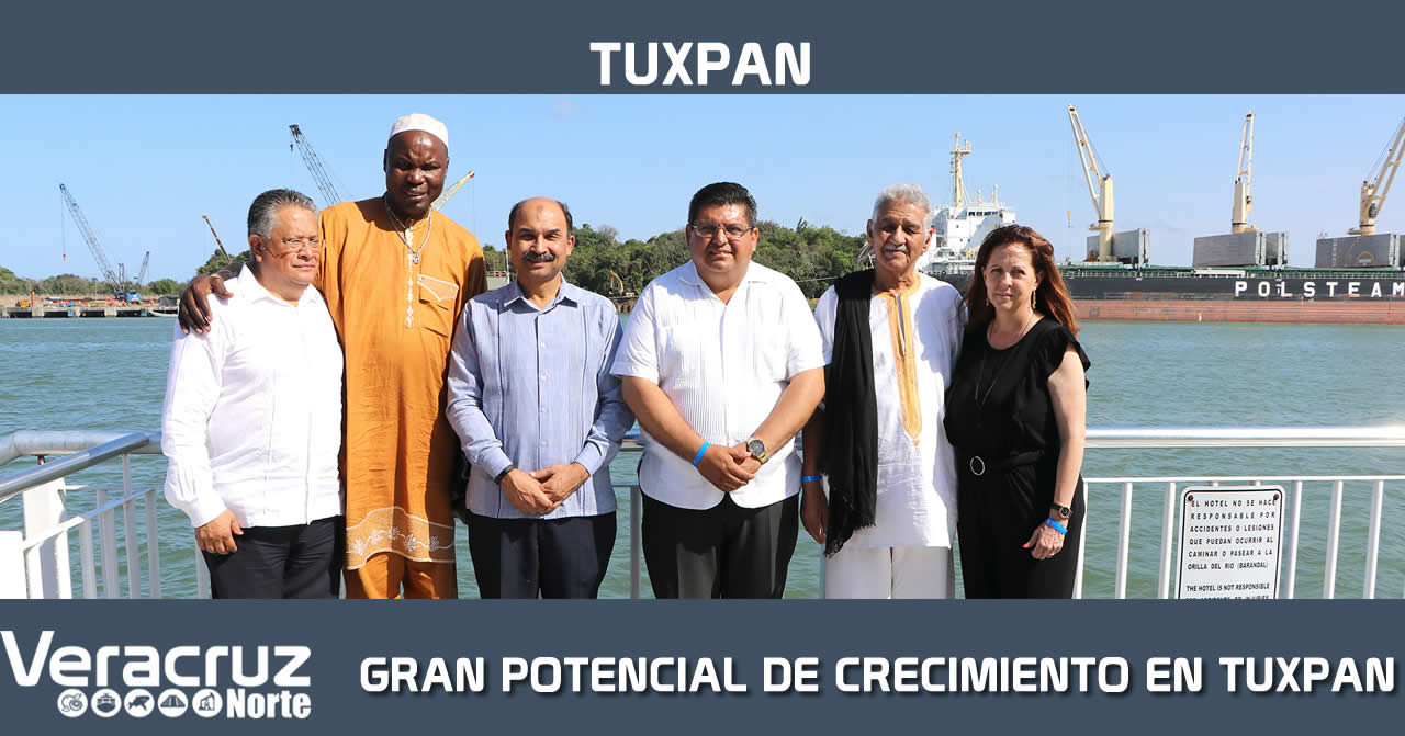 EMBAJADORES VEN EN TUXPAN GRAN POTENCIAL DE CRECIMIENTO