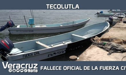 Fallece oficial de la Fuerza Civil tras operación de rescate, en Tecolutla