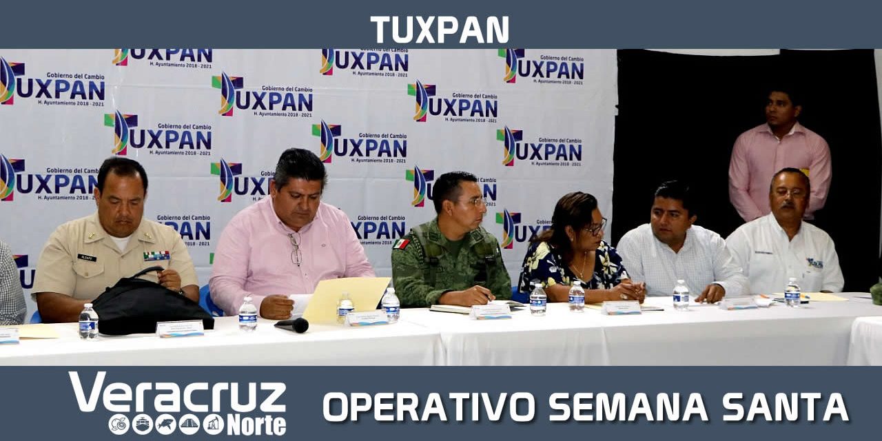 Todas las fuerzas listas para operativo Semana Santa 2019