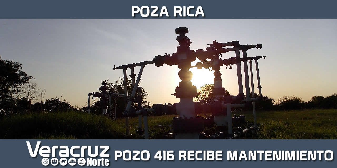 POZO 416 RECIBE MANTENIMIENTO