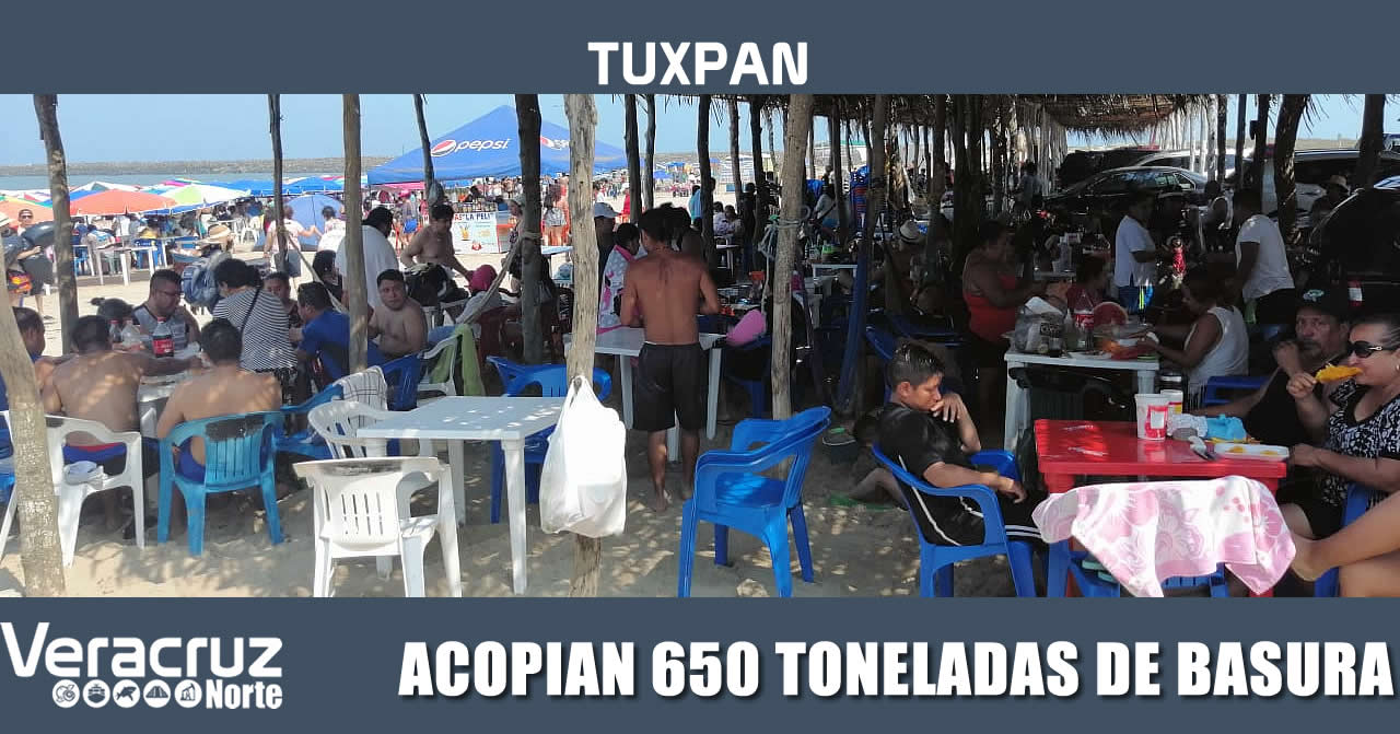 LIMPIA PÚBLICA ACOPIA 650 TONELADAS DE BASURA EN SEMANA SANTA