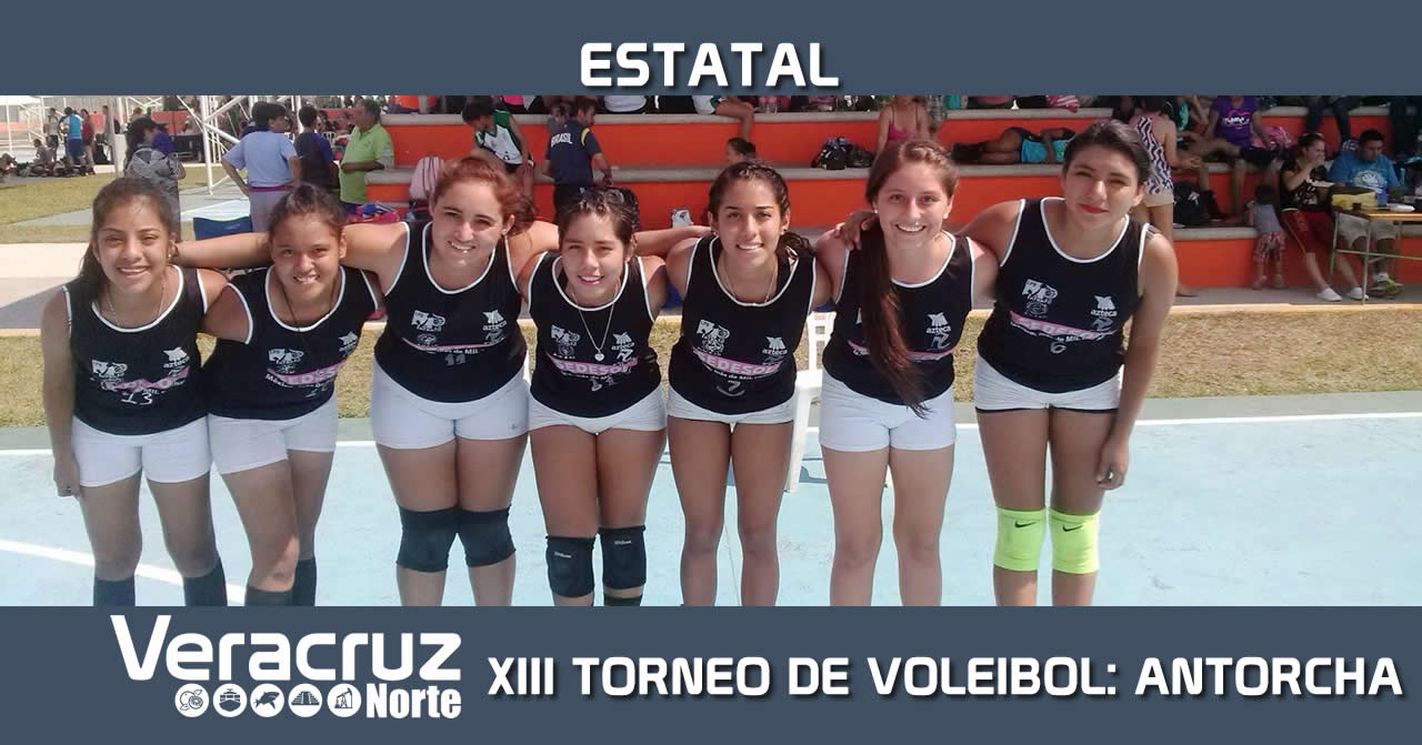 Efectuará Antorcha XIII Torneo Nacional de Voleibol