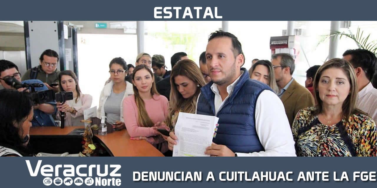 DENUNCIAN A CUITLAHUAC ANTE LA FGE