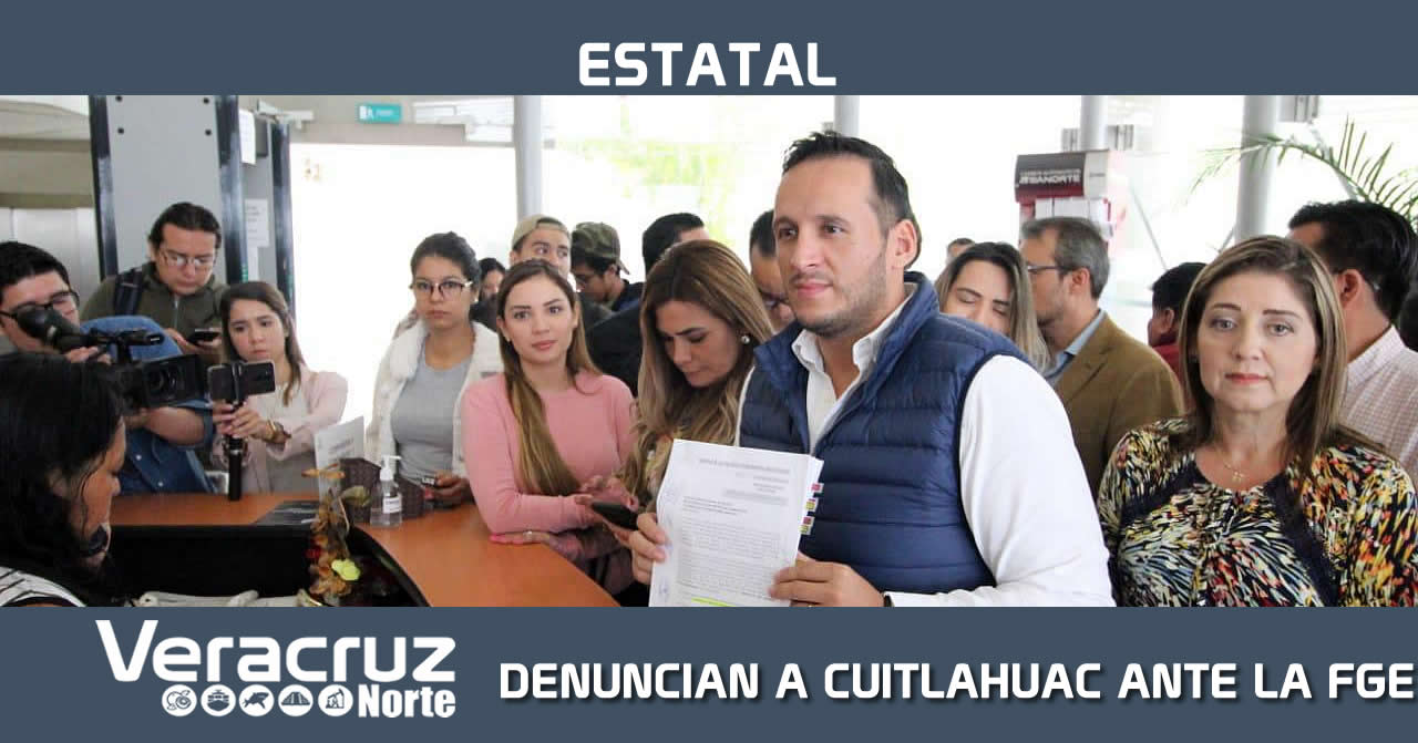 DENUNCIAN A CUITLAHUAC ANTE LA FGE