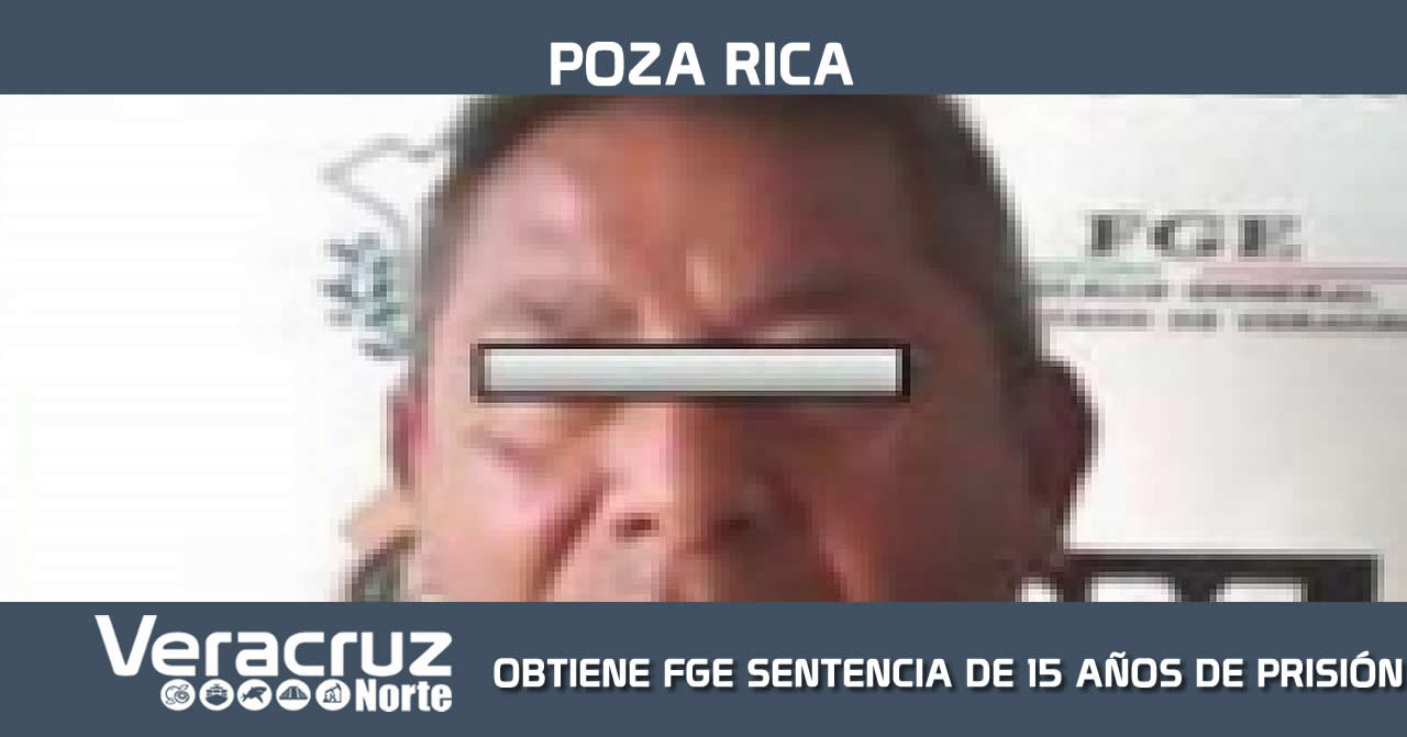 OBTIENE FGE SENTENCIA DE 15 AÑOS DE PRISIÓN POR PEDERASTIA AGRAVADA