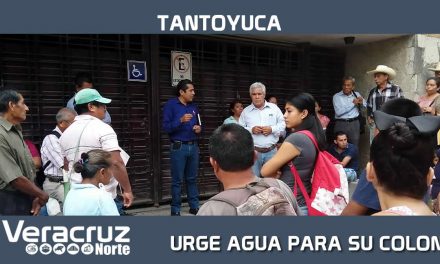 URGE AGUA PARA SU COLONIA