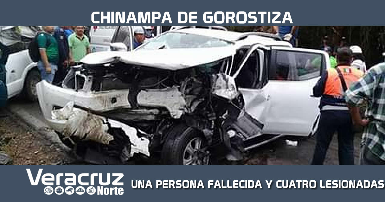 UNA PERSONA FALLECIDA Y CUATRO LESIONADAS