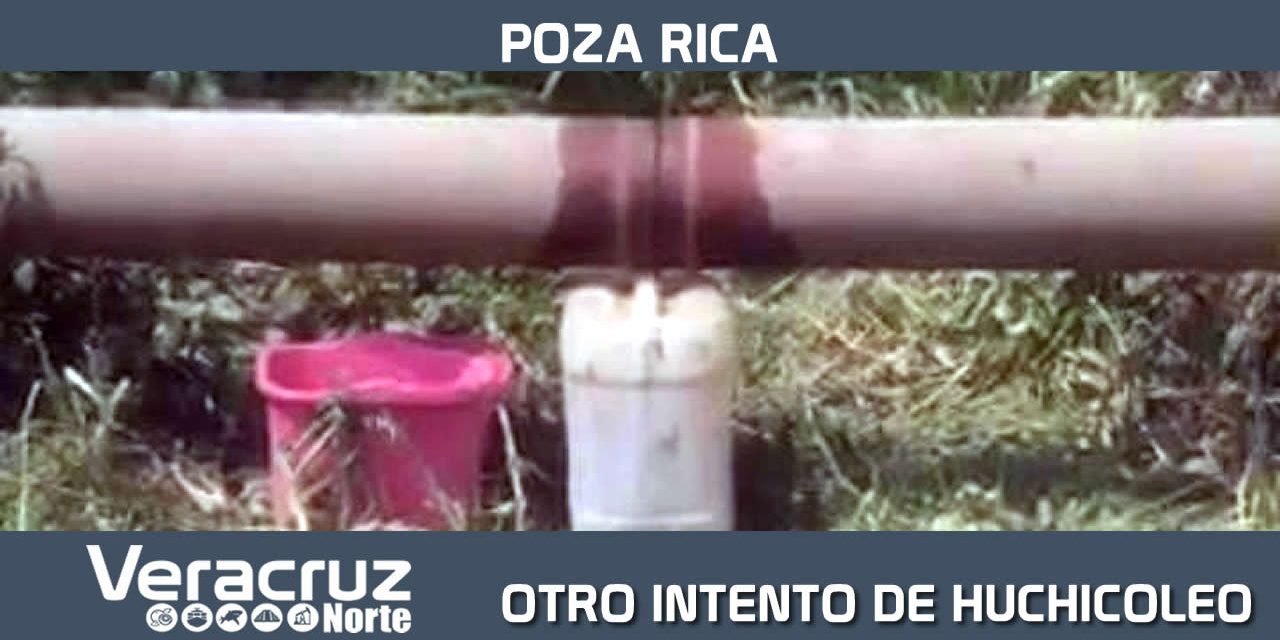 OTRO INTENTO DE HUCHICOLEO EN POZA RICA