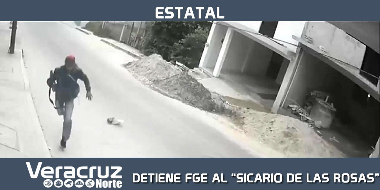 DETIENE FGE AL “SICARIO DE LAS ROSAS”