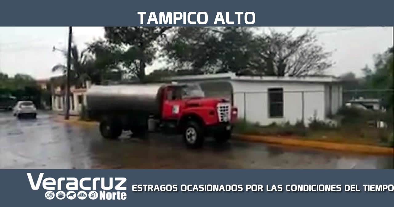 ESTRAGOS OCASIONADOS POR LAS CONDICIONES DEL TIEMPO