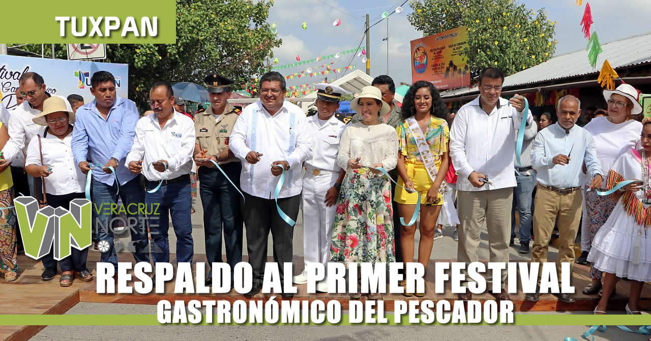 RESPALDO AL PRIMER FESTIVAL GASTRONÓMICO DEL PESCADOR