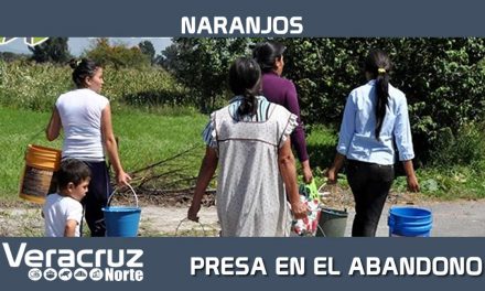 PRESA EN EL ABANDONO MIENTRAS LAS TEMPERATURAS SUBEN