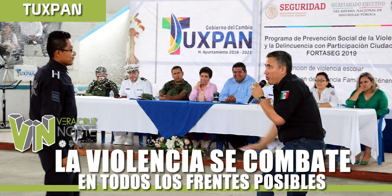 LA VIOLENCIA SE COMBATE EN TODOS LOS FRENTES POSIBLES