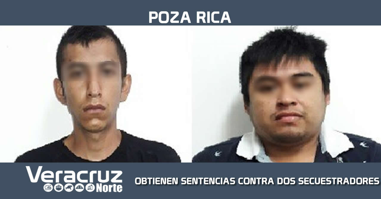 OBTIENEN SENTENCIAS CONTRA DOS SECUESTRADORES
