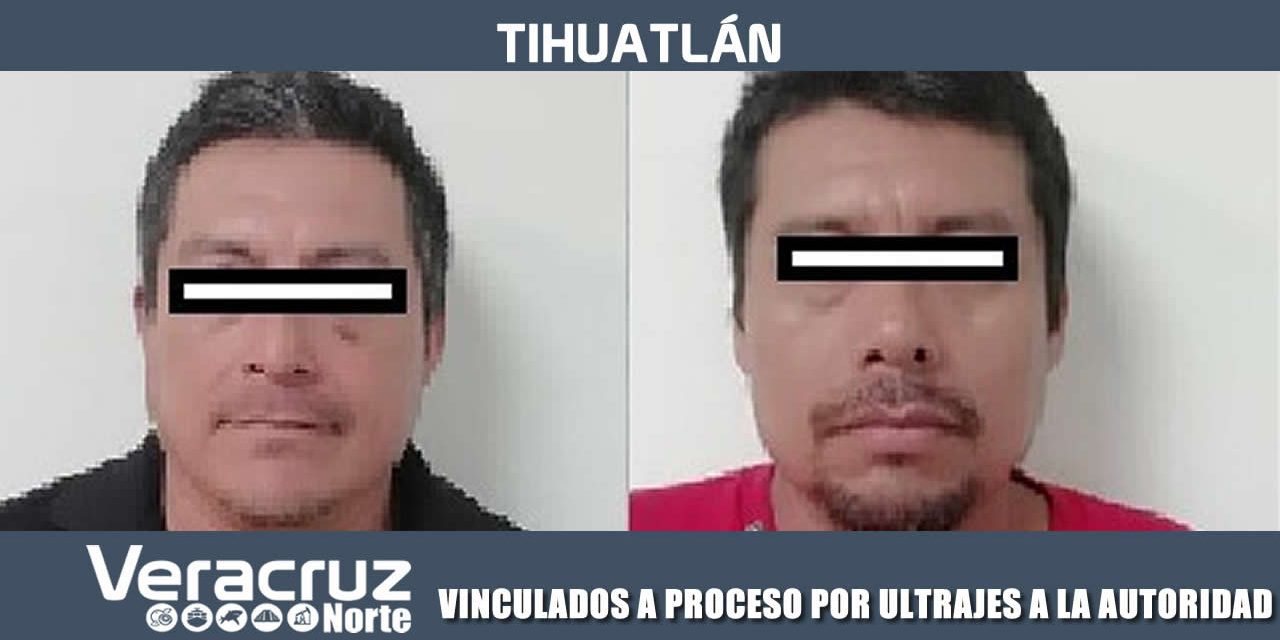 VINCULADOS A PROCESO POR ULTRAJES A LA AUTORIDAD